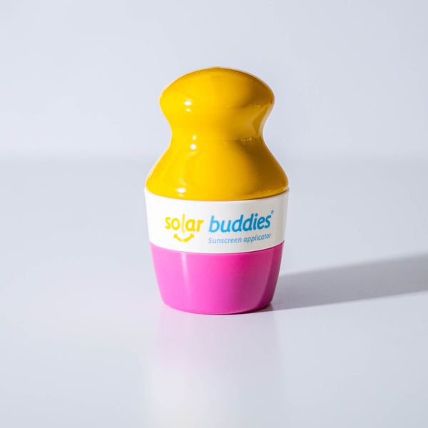 Solar Buddies Solcreme Applikator – Lyserød farve, roll-on solcreme applikator